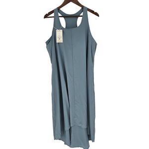 Halara Blue-Green Sleeveless Dress